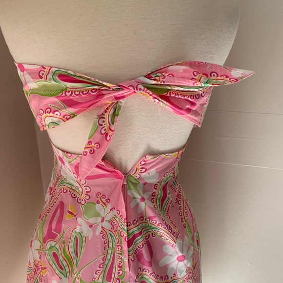 Strapless Lily Pulitzer sundress - Picture 3 of 4